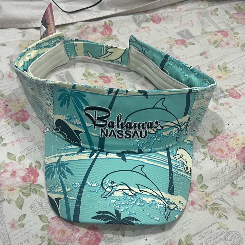 Bahamas Nassau Dolphin Visor